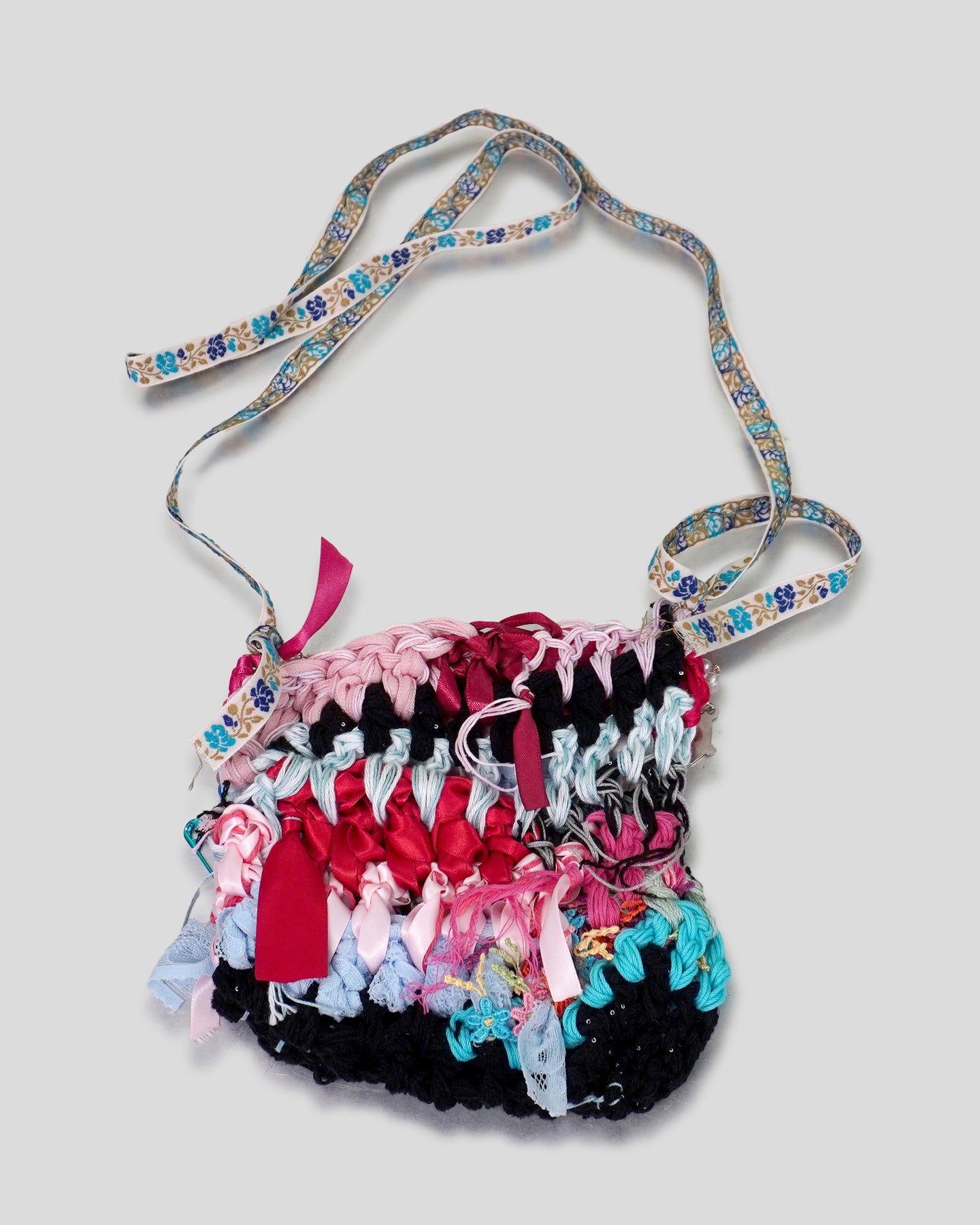 Multicolor Crochet Bag